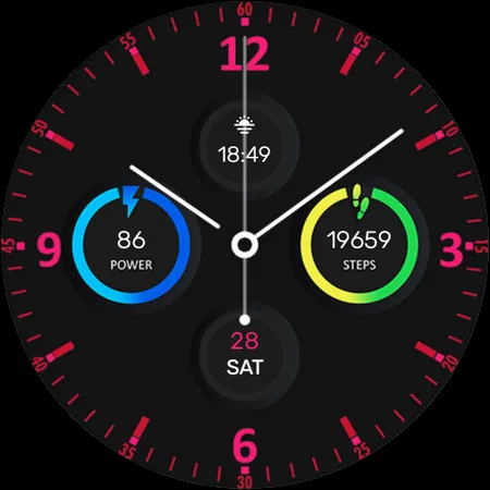 Minima 7 Minimal Watchface screenshot 10