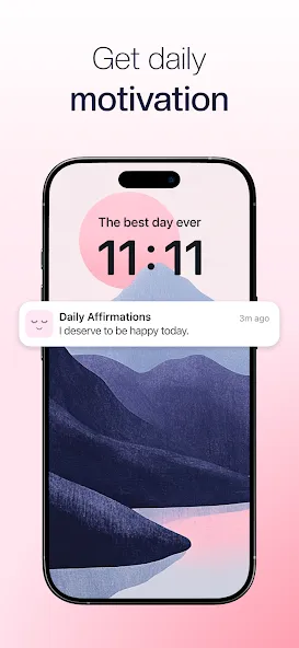 Daily Affirmations・Positive Me screenshot 1