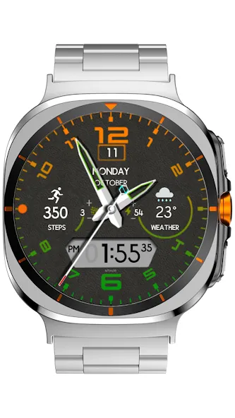 NTV439 - Hybrid watch face screenshot 3