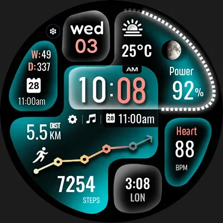 ML2U 358 Watch Face screenshot 25