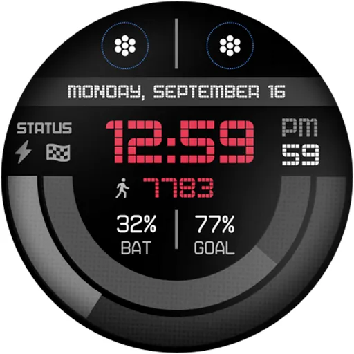 Digital Watch Face Premium screenshot 19