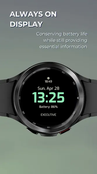 EXD036: Digital Watch Face screenshot 4