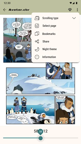Comic Book Reader (cbz/cbr) screenshot 2