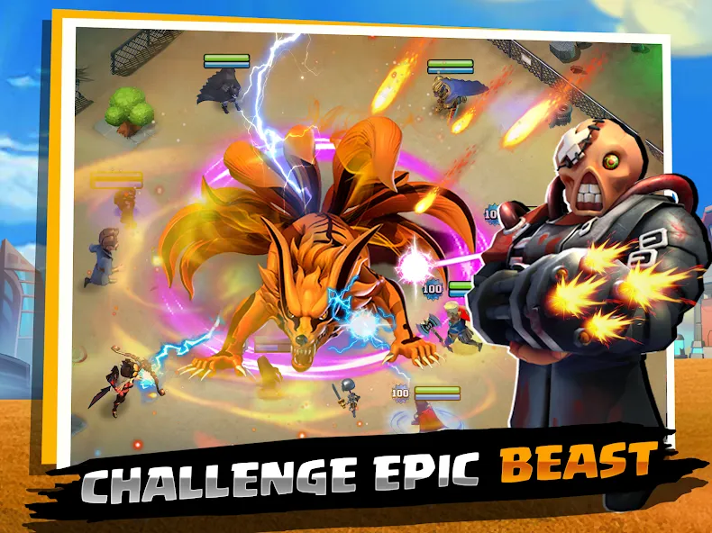 Zombies Clash: Superheroes War screenshot 11