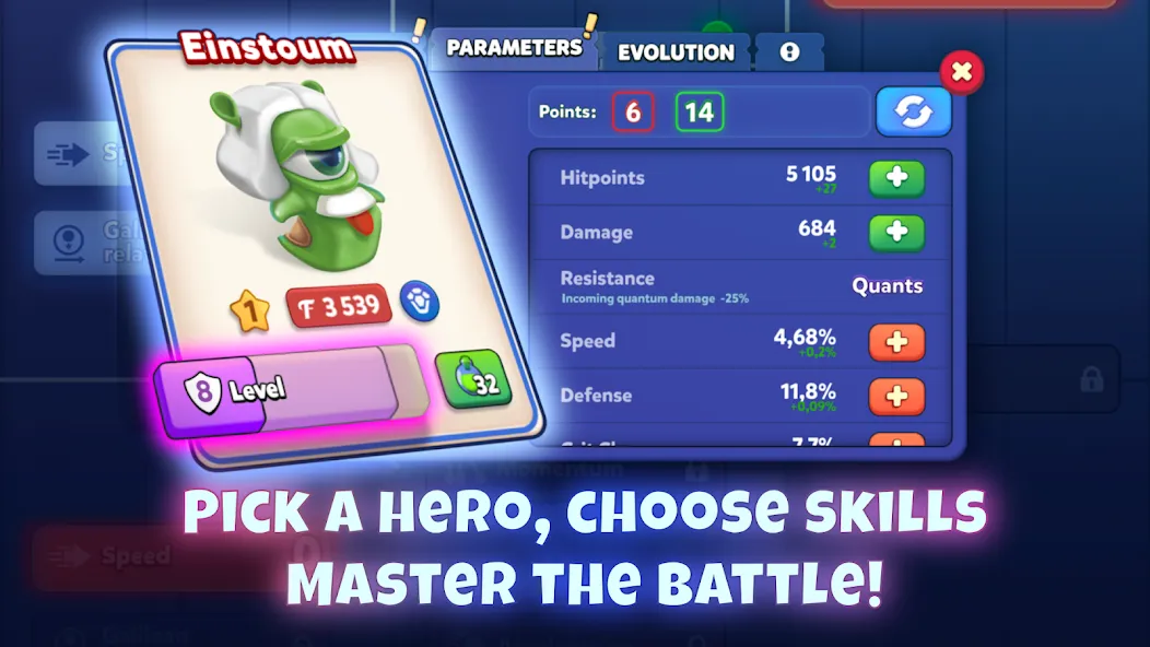 Gravity Guards: Smart Idle RPG screenshot 2