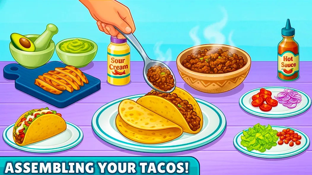 Kitchen Set Chef Cooking Time screenshot 5
