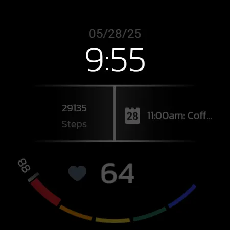 Digital Watchface D6 screenshot 28
