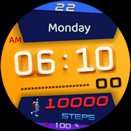Pars Tuspa Digital Watch Face screenshot 23