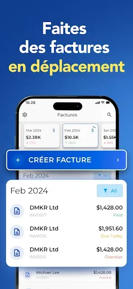 Facture et devis - Invoice Fly screenshot 4