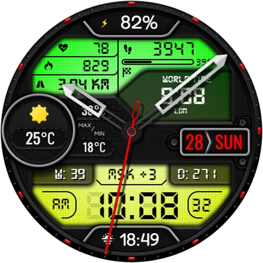 MONOTANA CTS51 Watch face screenshot 19
