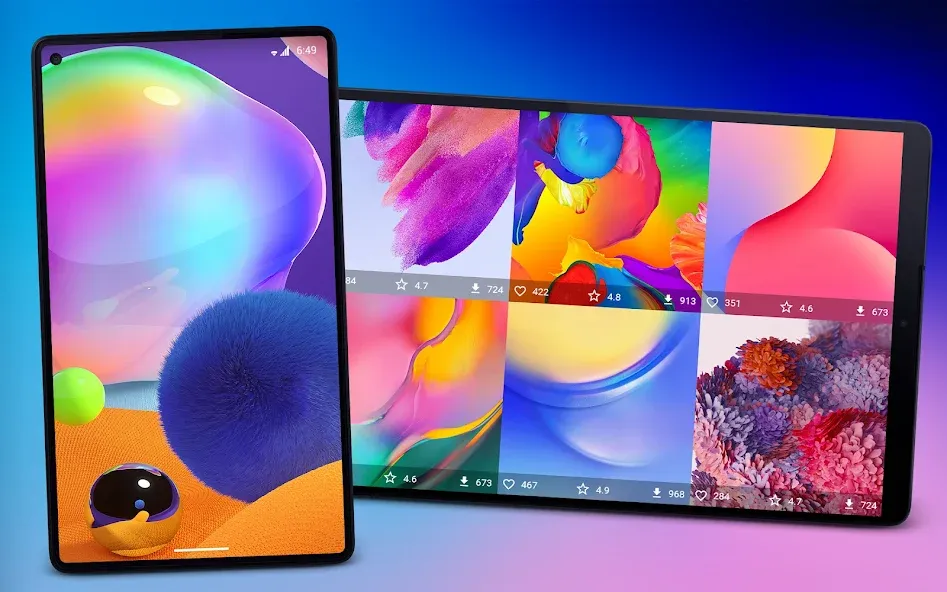 Papéis de parede Samsung 4K screenshot 6