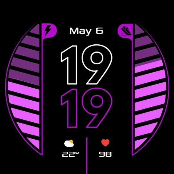 CLD M002 Watch Face for WearOS screenshot 21
