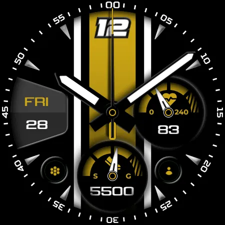 Stripes - YELE | watch face screenshot 9