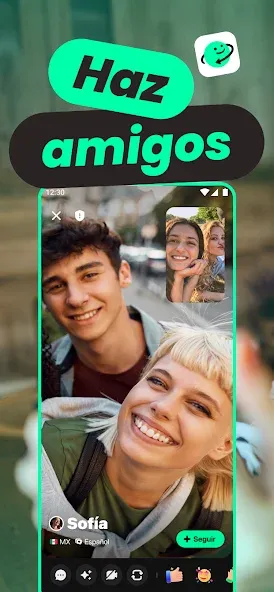 Azar - Video Chat & haz amigos screenshot 1