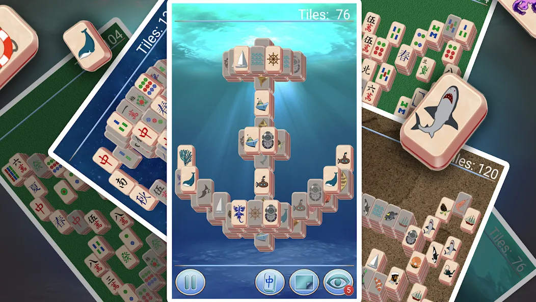 麻雀3 (Mahjong 3) screenshot 1