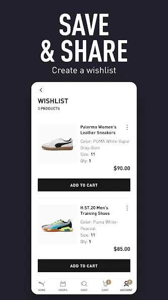 PUMA | Clothes & Shoes App screenshot 7