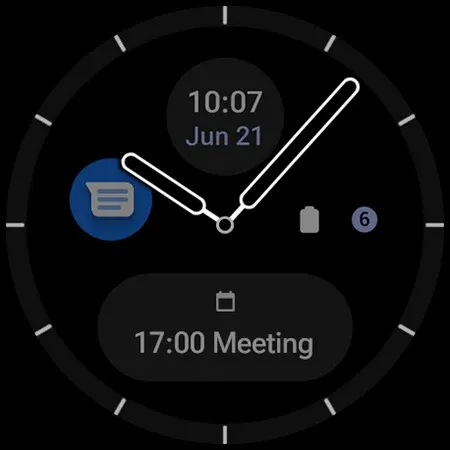 Simple Analog: Watch face screenshot 13