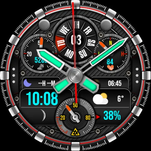 Hybrid Watch Face MB382 screenshot 20