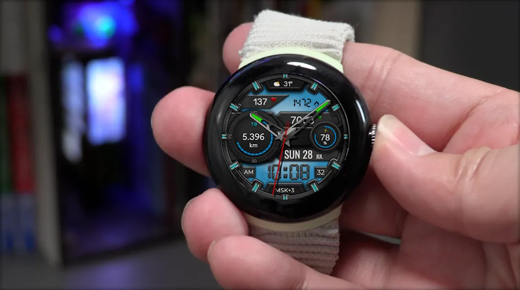 Hybrid PRALAX WS19 Watch face screenshot 5