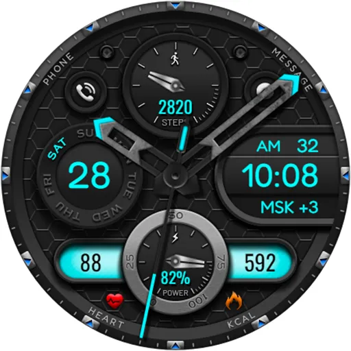 DETERANO CTS86 Watch face screenshot 22