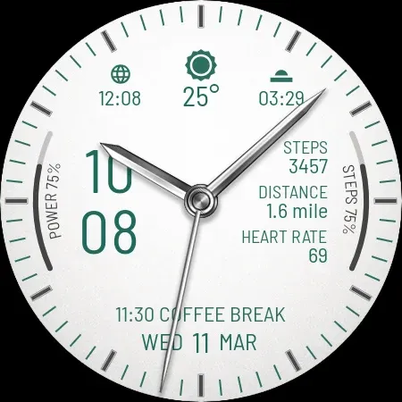 Node N1 Analog Watch Face screenshot 28