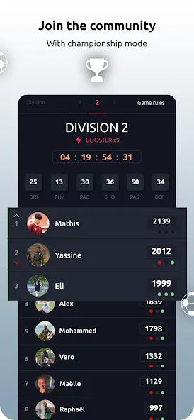 Footbar screenshot 2