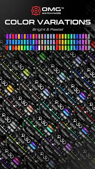 Weather Watch Face - OMG 368 screenshot 7