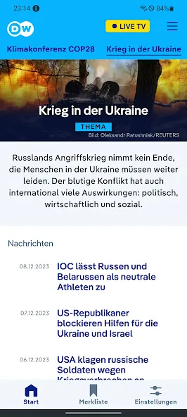 DW - Breaking World News screenshot 2
