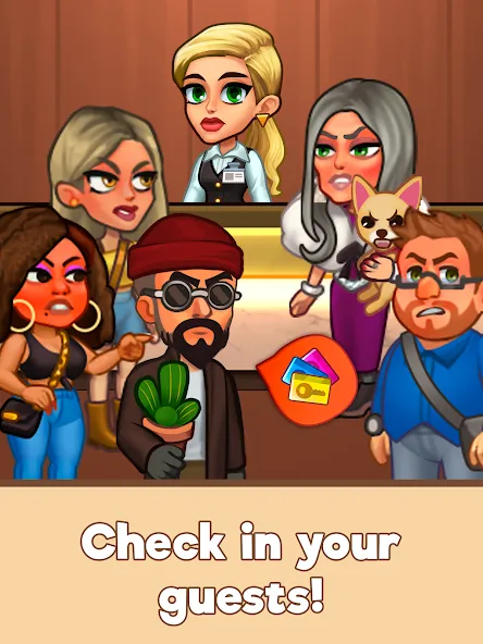 Doorman Story Idle Hotel Juego screenshot 12
