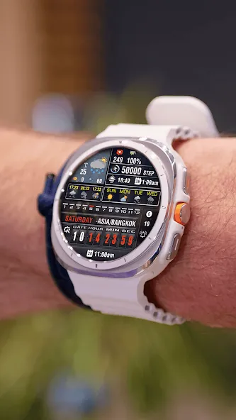 N-SPORT746 Digital Watch Face screenshot 8