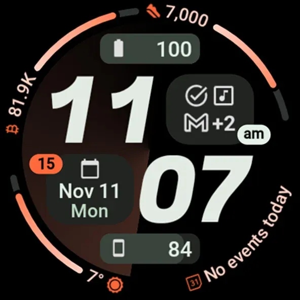 Pioneer Watch Face screenshot 11