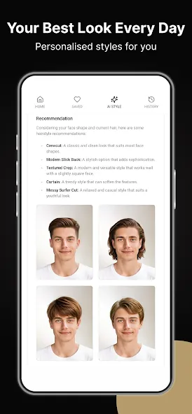 Mens Hairstyles And Haircuts screenshot 4