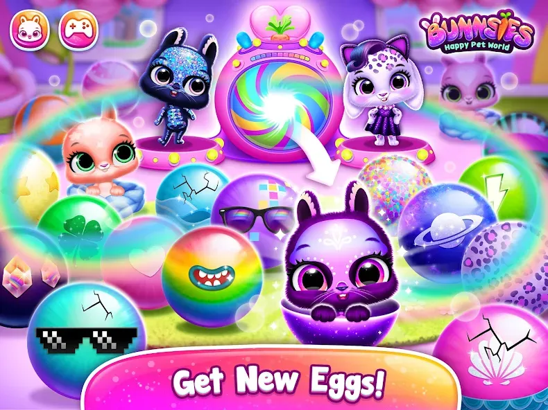 Bunnsies - Happy Pet World screenshot 10