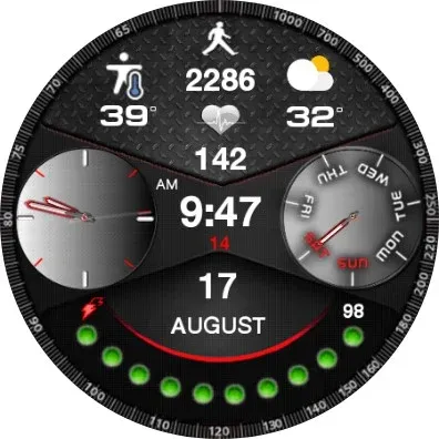 N-SPORT268 AlwaySmileWatchFace screenshot 10