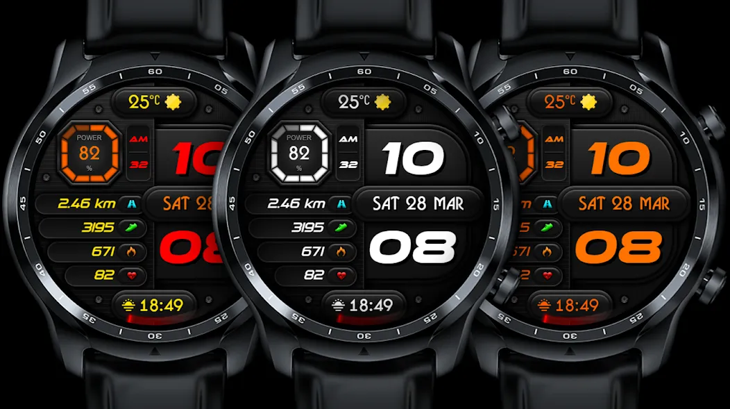 DIGI SCANDUL CTS84 Watch face screenshot 1