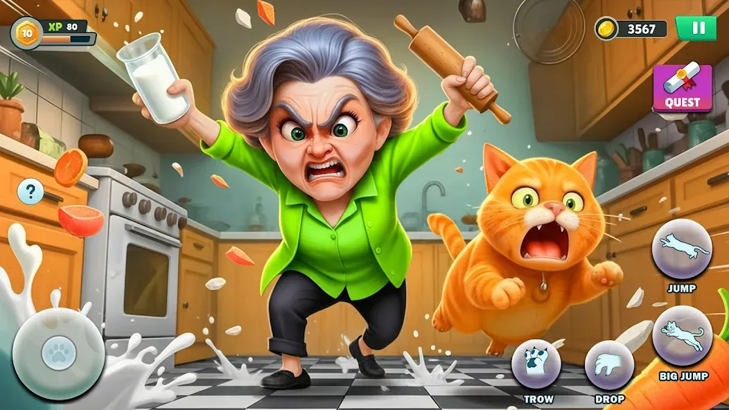 I Am Naughty Cat Simulator screenshot 2