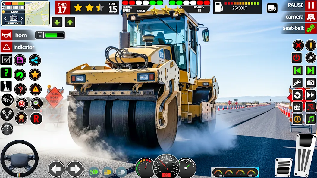 Road Construction 3D JCB Game screenshot 5