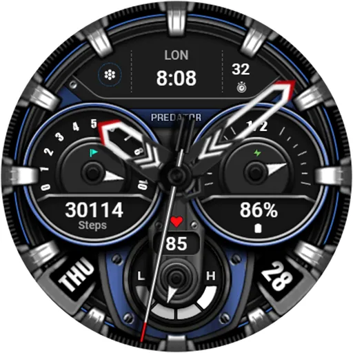 WFP 239 Ultra watch face screenshot 43