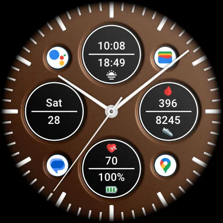 DADAM127: Analog Watch Face screenshot 25