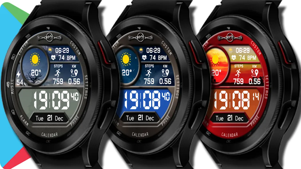 NTV352 - Digital Pro watchface screenshot 7