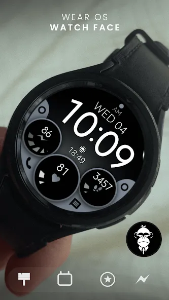 Sapphire Digital Watch Face screenshot 5
