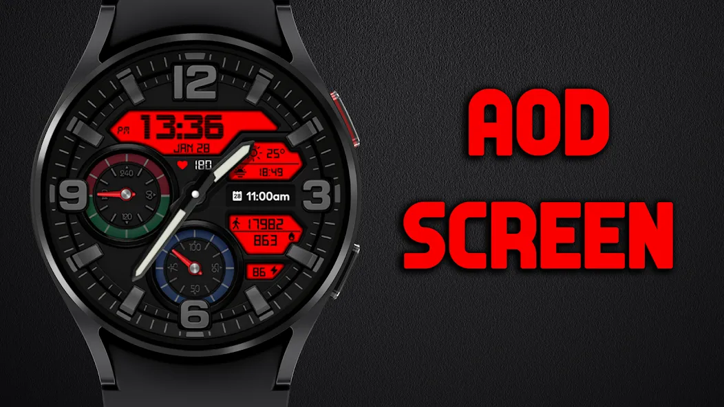 Vectora One Hybrid Watch Face screenshot 8