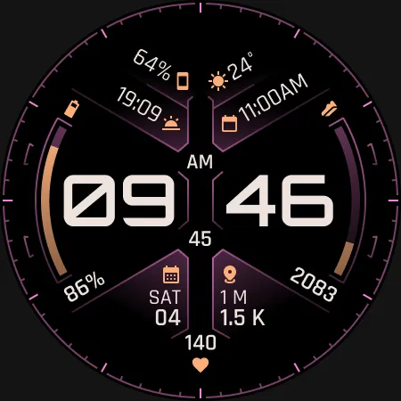 TKS 17 Surge Watch Face screenshot 15
