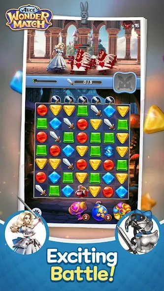 Alice Wonder Match screenshot 3