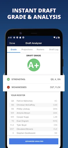 Fantasy Football Draft Wizard screenshot 5