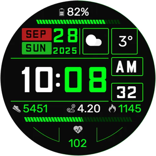 DIGI CONDUE Watch face screenshot 20