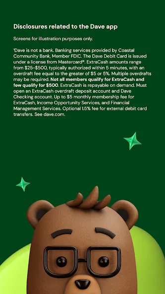 Dave: Credit, Cash & Money App screenshot 8