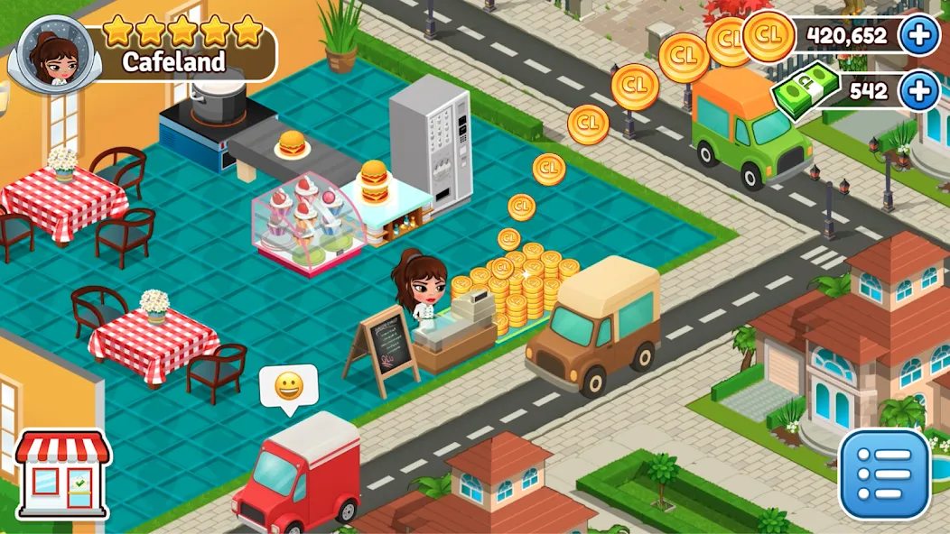 Cafeland - Jogo de Restaurante screenshot 27