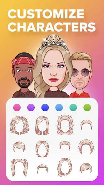 Mirror: Emoji maker, Stickers screenshot 4