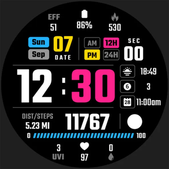 Moonlace Watch Face screenshot 16